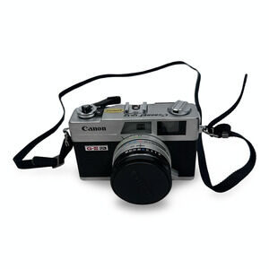 Vintage Canon G-III QL Canonet QL17 Rangefinder Film Camera Silver Black READ